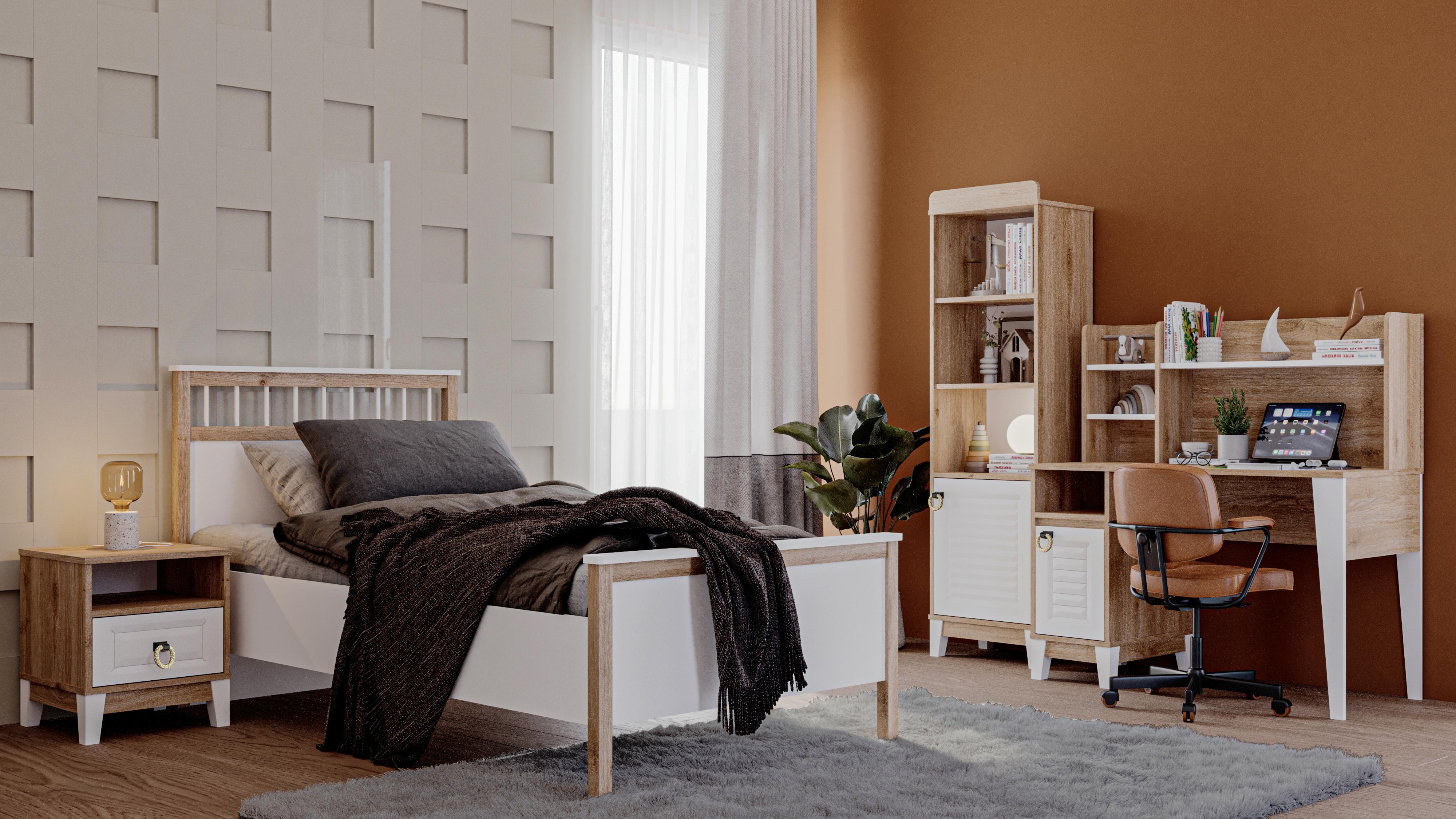 Mutti Ahşap Genç Odası Takımı